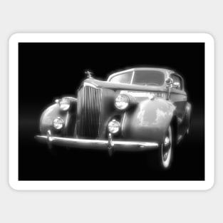 1940 Packard Sedan B/W Sticker